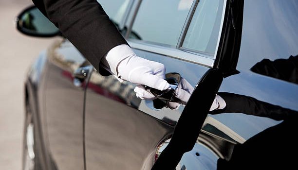 Private car hire service in London for festival-goers arriving in style.